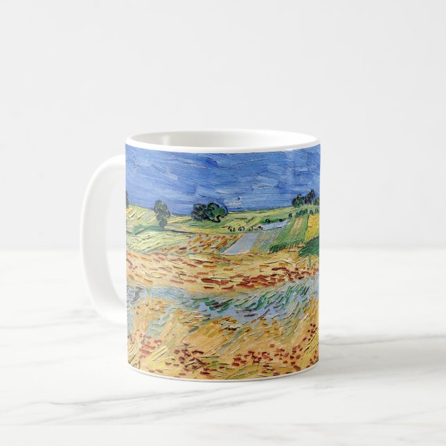 Vincent van Gogh - fält / Plain at Auvers Kaffemugg (Framsida vänster)