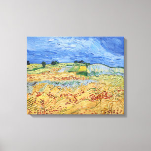 Vincent van Gogh - Fälten / Slätten vid Auvers Canvastryck