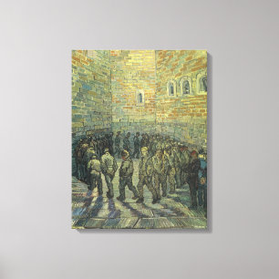Vincent van Gogh - Fångar på promenad Canvastryck