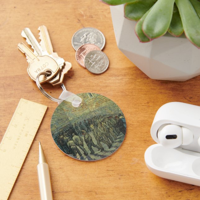 Vincent van Gogh - Fångar på promenad Nyckelring (Skrivbord)