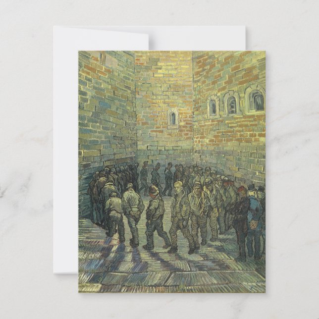 Vincent van Gogh - Fångar som utövar sin verksamhe (Framsida)