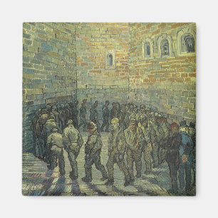 Vincent van Gogh - Fångar som utövar sin verksamhe Magnet
