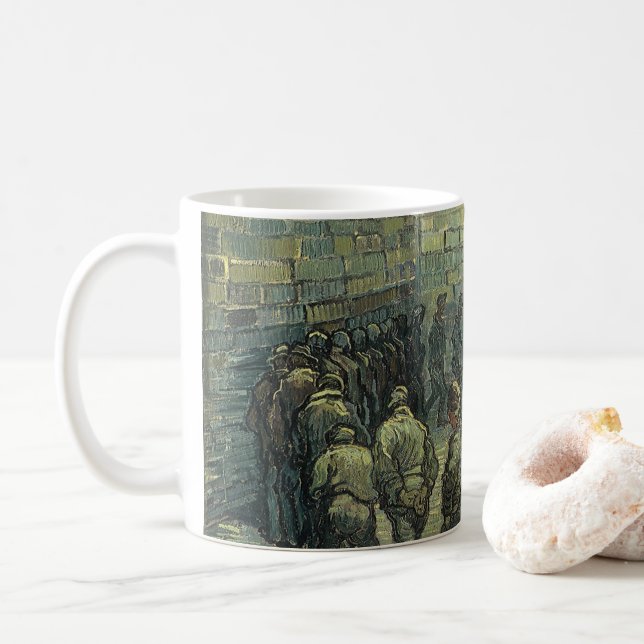 Vincent van Gogh - Fångar under motion Kaffemugg (Med munk)