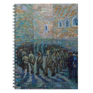 Vincent van Gogh - FängelseCourtyard Anteckningsbok