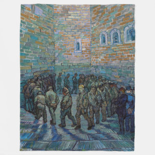 Vincent van Gogh - FängelseCourtyard Fleecefilt