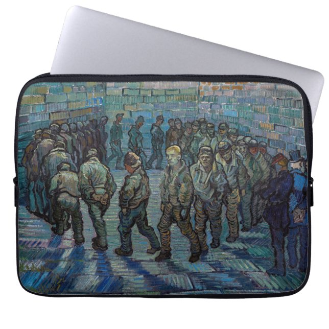 Vincent van Gogh - FängelseCourtyard Laptop Fodral (Framsidan)
