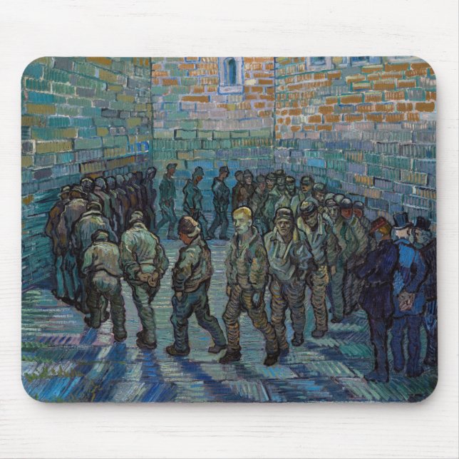 Vincent van Gogh - FängelseCourtyard Musmatta (Framsidan)