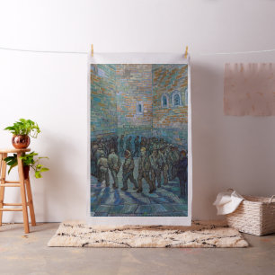Vincent van Gogh - FängelseCourtyard Tyg