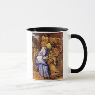 Vincent Van Gogh - Fårklipparna - Finkonst Mugg