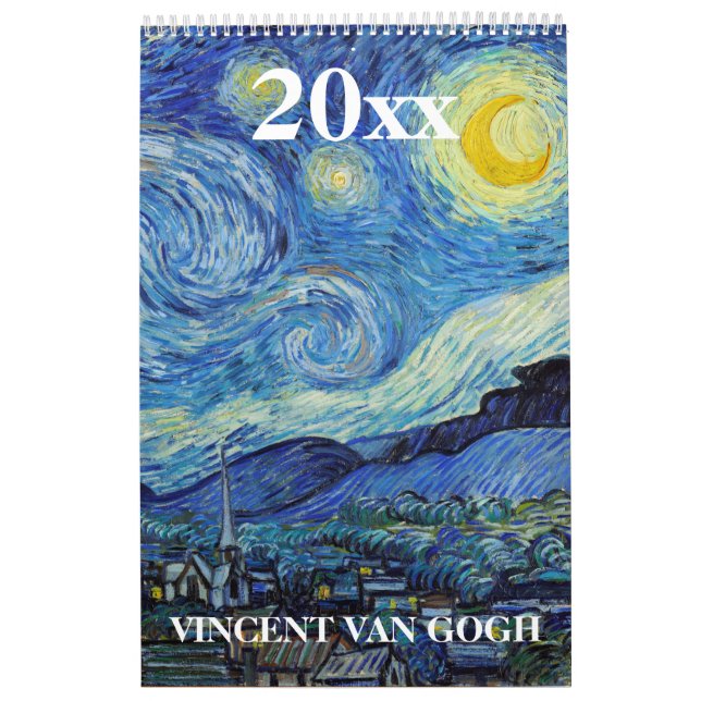 Vincent van Gogh Fine Art 2020 Kalender (Omslag)