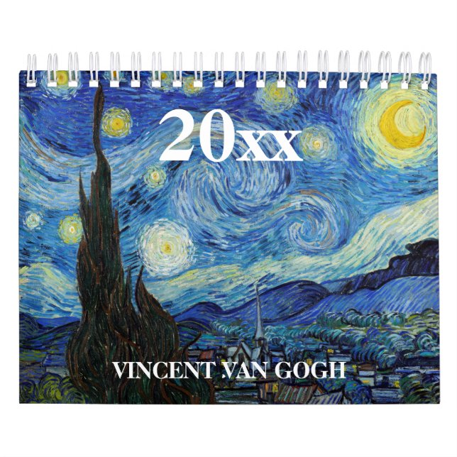 Vincent van Gogh Fine Art Calendar Kalender (Omslag)