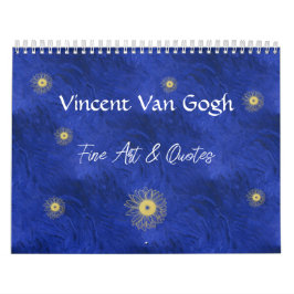 Vincent Van Gogh Fine Art & Citat Kalender