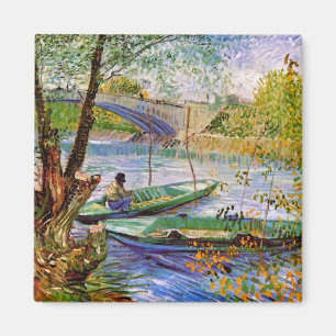 Vincent Van Gogh - Fiske om våren Magnet
