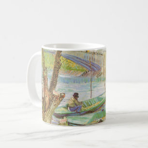 Vincent van Gogh Fiske på våren, Pont de Clichy Kaffemugg