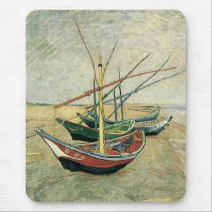 Vincent van Gogh - Fiskebåtar på stranden Musmatta