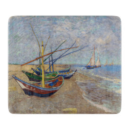 Vincent van Gogh - Fiskebåtar vid stranden