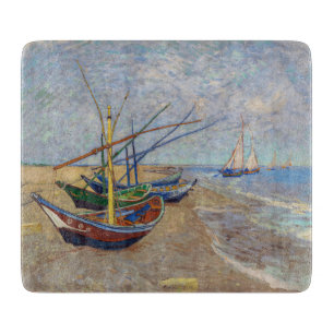 Vincent van Gogh - Fiskebåtar vid stranden