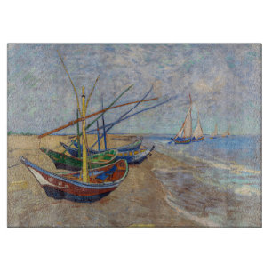 Vincent van Gogh - Fiskebåtar vid stranden