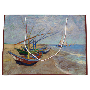 Vincent van Gogh - Fiskebåtar vid stranden