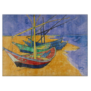 Vincent van Gogh - Fiskebåtar vid stranden