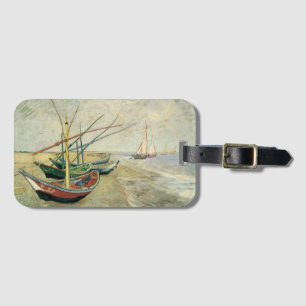 Vincent van Gogh - Fiskebåtar vid stranden Bagagebricka