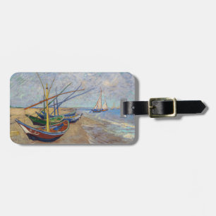 Vincent van Gogh - Fiskebåtar vid stranden Bagagebricka