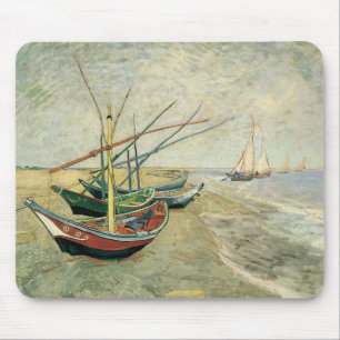 Vincent van Gogh - Fiskebåtar vid stranden Musmatta