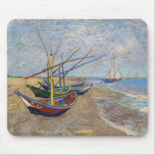 Vincent van Gogh - Fiskebåtar vid stranden Musmatta