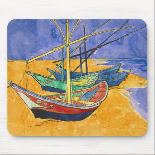 Vincent van Gogh - Fiskebåtar vid stranden Musmatta