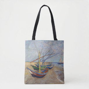 Vincent van Gogh - Fiskebåtar vid stranden Tygkasse