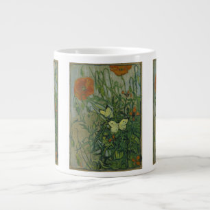 Vincent van Gogh - Fjärilar och vallmor Jumbo Mugg