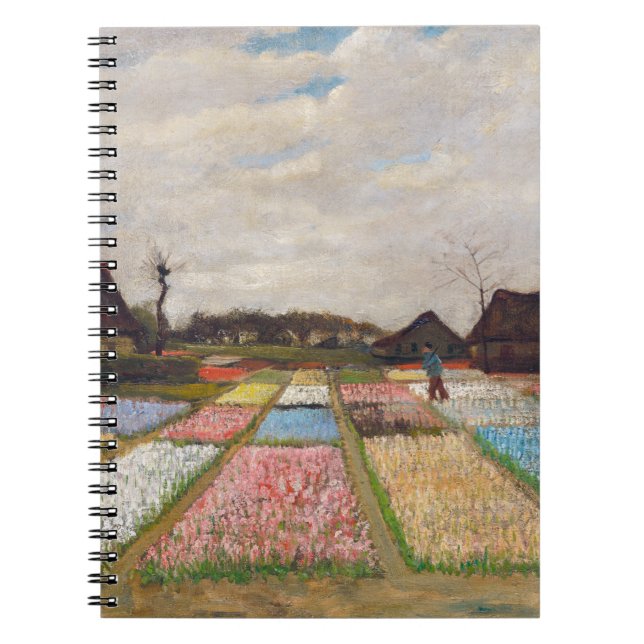 Vincent van Gogh - Flower Beds i Holland Anteckningsbok (Framsidan)