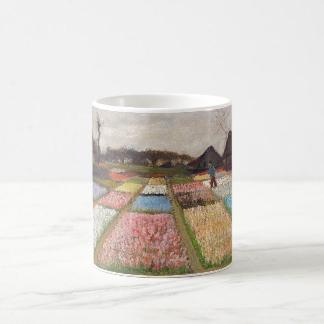 Vincent van Gogh - Flower Beds i Holland Kaffemugg (Center)
