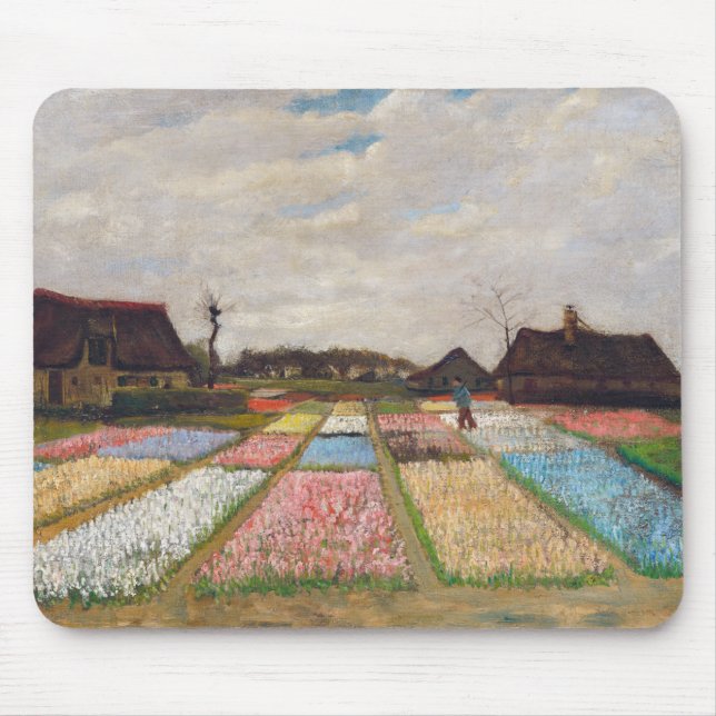 Vincent van Gogh - Flower Beds i Holland Musmatta (Framsidan)