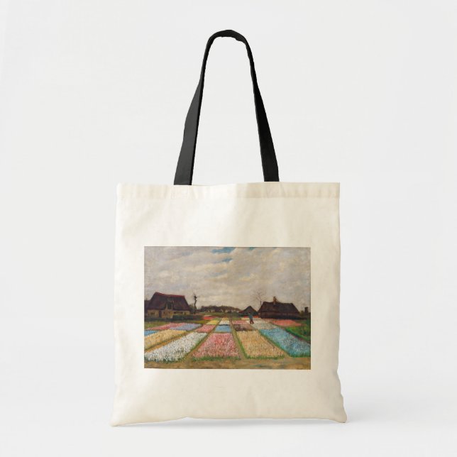 Vincent van Gogh - Flower Beds i Holland Tygkasse (Framsidan)