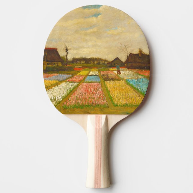 Vincent van Gogh Flower Beds i Nederländerna Pingisracket (Framsidan)