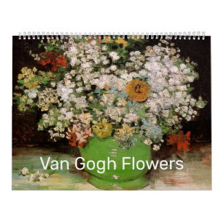 Vincent van Gogh Flower Paintings Kalender