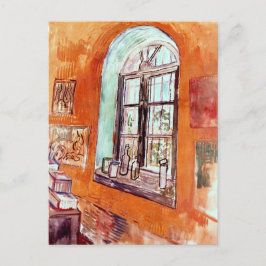 Vincent Van Gogh - fönstret Vincent Studio Vykort