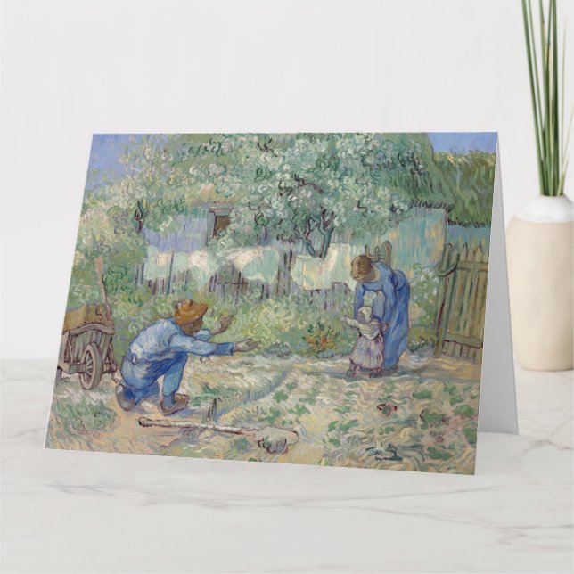 Vincent Van Gogh - första etappen efter Millet Kort (Framsida)