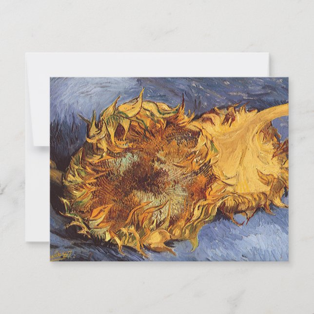 Vincent van Gogh - Fortfarande liv: två snittblomm (Framsida)