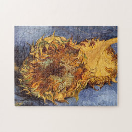 Vincent van Gogh - Fortfarande liv: två snittblomm Pussel