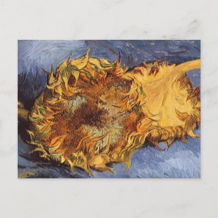 Vincent van Gogh - Fortfarande liv: två snittblomm Vykort