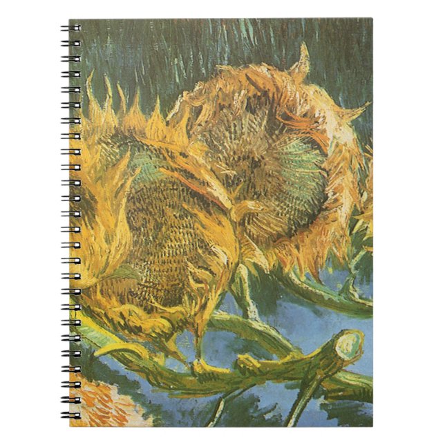 Vincent van Gogh - Fortfarande livet: Fyra snittbl Anteckningsbok (Framsidan)