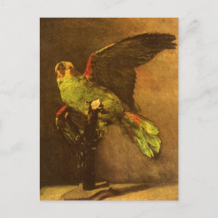 Vincent van Gogh - Fortfarande med Grönt Parrot Vykort
