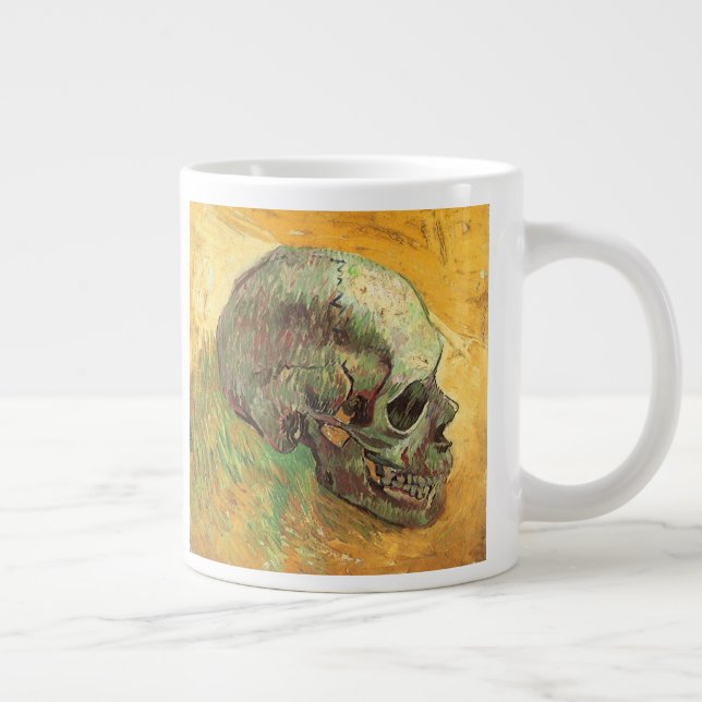 Vincent van Gogh - Fortfarande med Skull Jumbo Mugg (Höger)