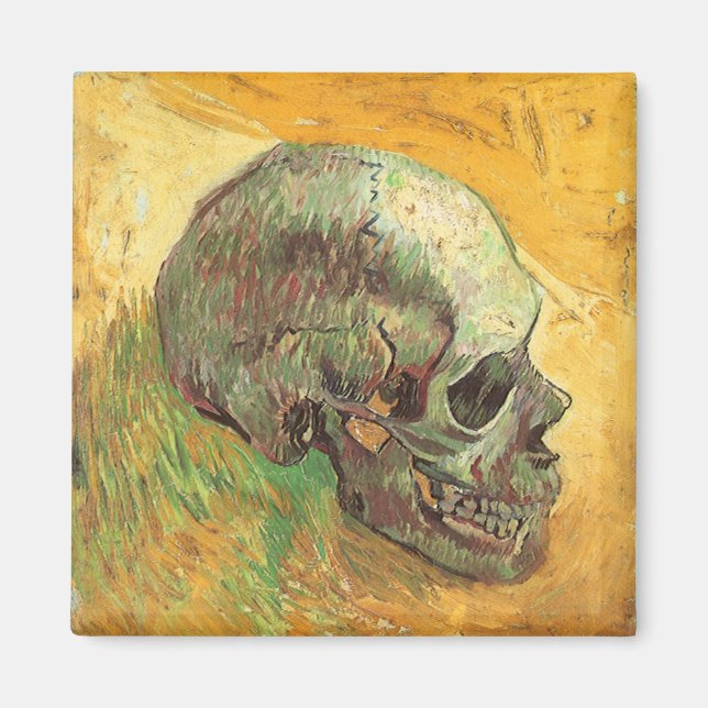 Vincent van Gogh - Fortfarande med Skull Magnet (Framsidan)