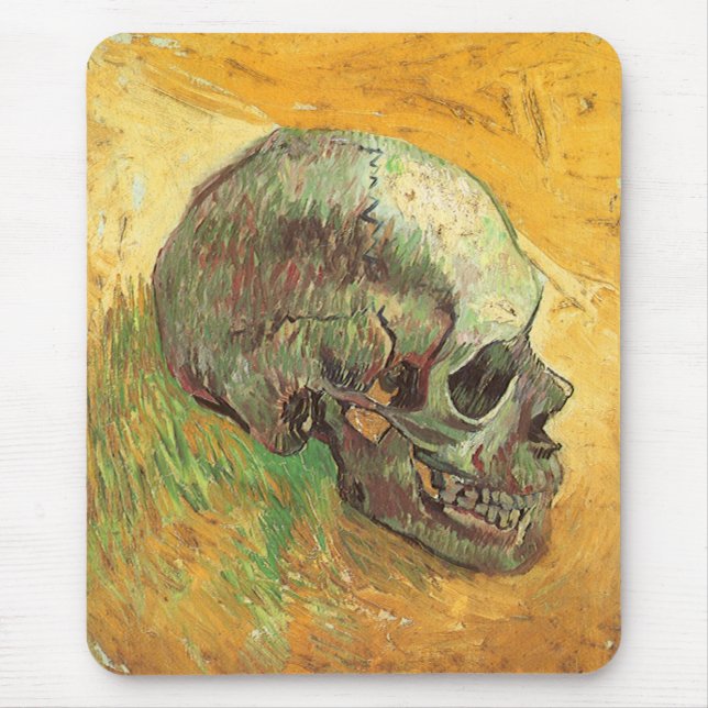 Vincent van Gogh - Fortfarande med Skull Musmatta (Framsidan)