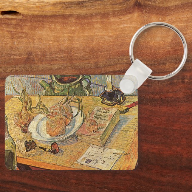 Vincent van Gogh - Fortfarande med Teckning Board Nyckelring (Framsida)