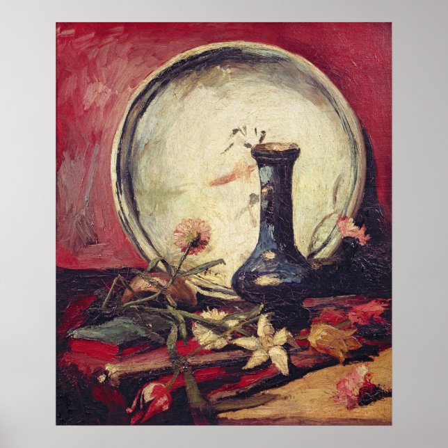 Vincent van Gogh | Fortsatt livslängd med blommor, Poster (Framsidan)
