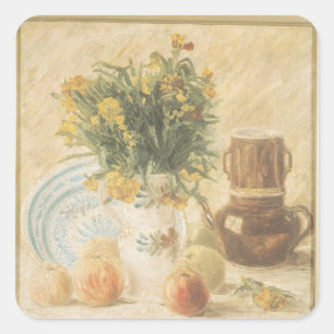 Vincent van Gogh Fortsatt livstid, 1887 Fyrkantigt Klistermärke